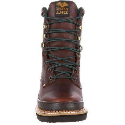 Georgia Men's Giant 8" Steel Toe Work Boot - Brown - G8374  - Overlook Boots