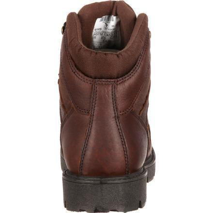 Georgia Men's Homeland 6" Waterproof Work Boot - Brown - G106  - Overlook Boots