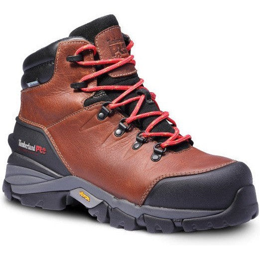Timberland Pro Men's Heritage Hyperion 6" Composite Toe Waterproof Work Boot- TB1A5N4J214 - Overlook Boots