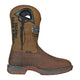 Hoss Men's Fallen Hero Composite Toe Waterproof Pull On Western Work Boot - Brown - 92071 - Overlook Boots