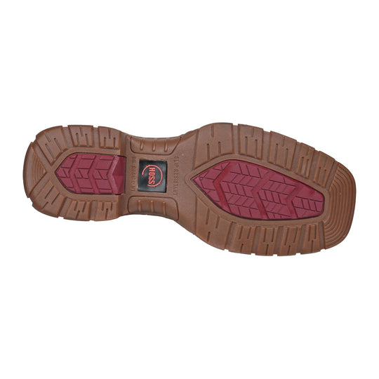 Hoss Men's GOD Work Country Composite Toe Waterproof Pull On Western Work Boot - Brown - 92075 - Overlook Boots