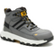 Cat Men's Booster Vent Comp Toe Athletic Work Boot- Gargoyle- P91846 6 / Medium / Gray - Overlook Boots