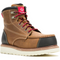Wolverine Men's Loader 6" Comp Toe Waterproof Carbonmax Work Boot- Trail- W261029 7 / Medium / Brown - Overlook Boots