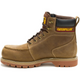 Cat Men's Second Shift Grader Moc Steel Toe Work Boot- Wheat- P91855 - Overlook Boots