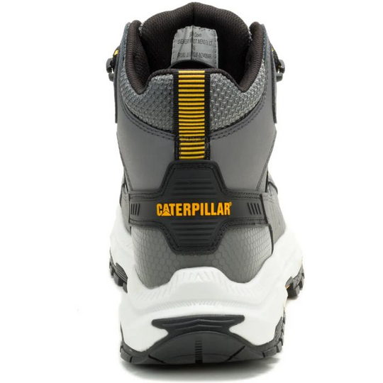 Cat Men's Booster Vent Comp Toe Athletic Work Boot- Gargoyle- P91846 - Overlook Boots