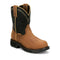 Justin Women's Darby 8" Nano Composite Toe Waterproof Western Work Boot - Cognac - GY9945 - Front Angle - Overlook Boots