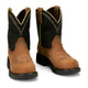 Justin Women's Darby 8" Nano Composite Toe Waterproof Western Work Boot - Cognac - GY9945 - Pair - Overlook Boots