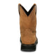 Justin Women's Darby 8" Nano Composite Toe Waterproof Western Work Boot - Brown - GY9949 - Back View - Overlook Boots