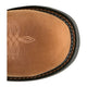 Justin Women's Darby 8" Nano Composite Toe Waterproof Western Work Boot - Brown - GY9949 - Top View - Overlook Boots