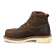 Justin Men's Akron 6" Soft Toe Moc Toe Work Boot - Hickory - HL260 - Inside Profile - Overlook Boots