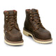 Justin Men's Akron 6" Soft Toe Moc Toe Work Boot - Hickory - HL260 - Pair - Overlook Boots
