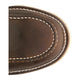 Justin Men's Akron 6" Soft Toe Moc Toe Work Boot - Hickory - HL260 - Top View - Overlook Boots