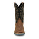 Justin Men's Lytle 11" Steel Toe Waterproof Western Work Boot - Brown/Black - MV4591 - Front View - Overlook Boots