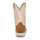 Justin Men's Lytle 11" Soft Toe Waterproof Western Work Boot - Cognac - MV4594 - Back View - Overlook Boots