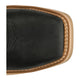 Justin Men's Bolt 11" Composite Toe Waterproof Western Work Boot - Black - SE4135 - Top View - Overlook Boots