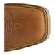 Justin Men's Bolt 11" Soft Toe Waterproof Western Work Boot - Pecan - SE4136 - Top View - Overlook Boots