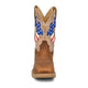 Justin Men's Bolt 11" Composite Toe Waterproof Western Work Boot - Pecan - SE4137 - Front View - Overlook Boots