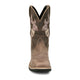 Justin Men's Bolt 11" Composite Toe Waterproof Western Work Boot - Antique Brown - SE4139 - Front View - Overlook Boots