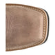 Justin Men's Bolt 11" Composite Toe Waterproof Western Work Boot - Antique Brown - SE4139 - Top View - Overlook Boots
