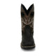 Justin Men's Chase 11" Nano Composite Toe Waterproof Western Work Boot - Black - WR4141 - Front View - Overlook Boots