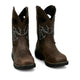 Justin Men's Apprentice 11" Nano Composite Toe Waterproof Western Work Boot - Brown - WR4147 - Pair - Overlook Boots