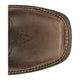 Justin Men's Apprentice 11" Nano Composite Toe Waterproof Western Work Boot - Brown - WR4147 - Top View - Overlook Boots