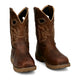 Justin Men's Oilpatch 11" Nano Composite Toe Waterproof Western Work Boot - Tan - WR4149 - Pair - Overlook Boots
