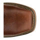 Justin Men's Oilpatch 11" Nano Composite Toe Waterproof Puncture Resistant Western Work Boot - Brown - WR4153 - Top View - Overlook Boots