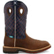 Twisted X Men's CellStretch 12" Alloy Toe Western Work Boot - Mocha - MXBAW01 7 / Medium / Brown - Overlook Boots