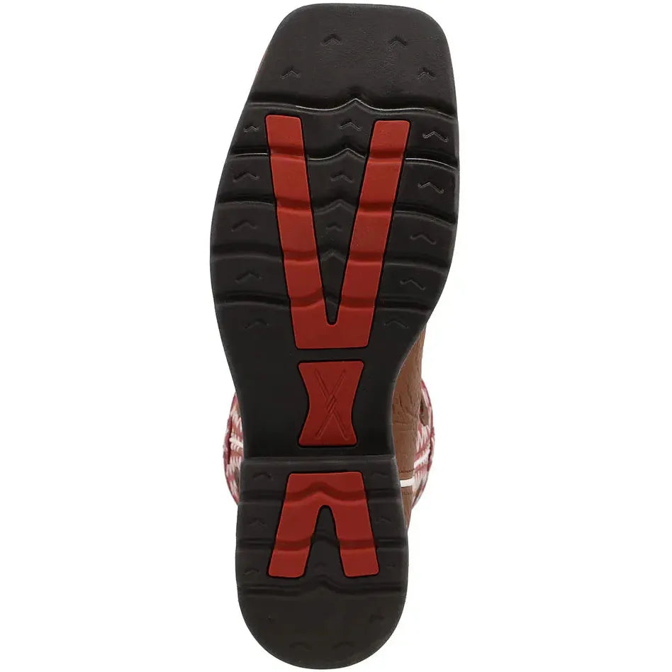 Twisted X Men's Lite 12" Steel Toe Western Work Boot - Cherry - MLCS001