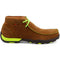 Twisted X Men's Chukka Driving Steel Toe Work Shoe - Saddle - MDMST02 7 / Medium / Brown - Overlook Boots
