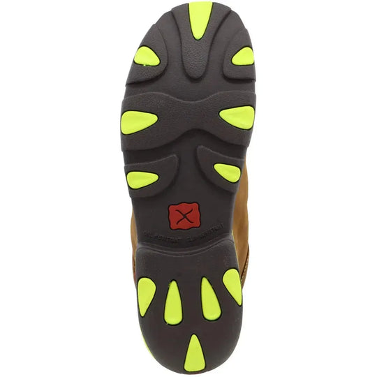 Twisted X Men's Chukka Driving Steel Toe Work Shoe - Saddle - MDMST02 - Overlook Boots