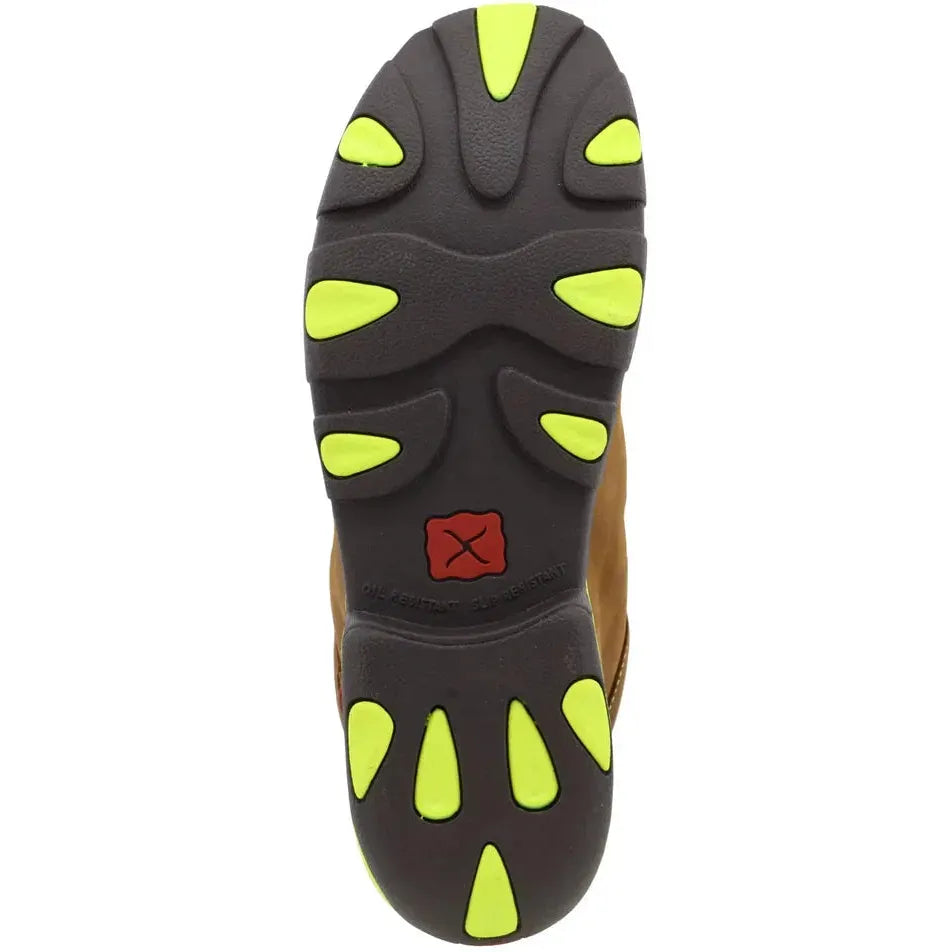 Twisted X Men's Chukka Driving Steel Toe Work Shoe - Saddle - MDMST02 - Overlook Boots