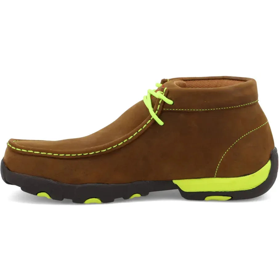 Twisted X Men's Chukka Driving Steel Toe Work Shoe - Saddle - MDMST02 - Overlook Boots