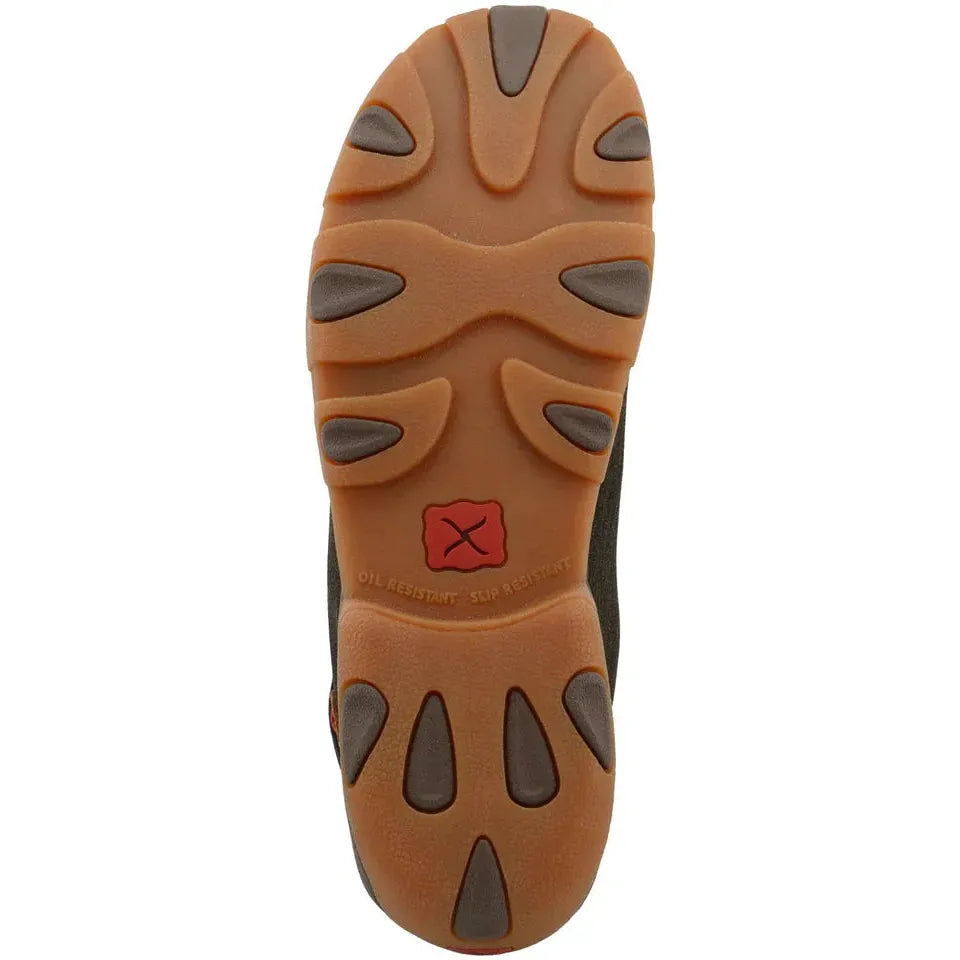 Twisted X Men's Chukka Driving Steel Toe Work Boot- Charcoal- MDMST03 - Overlook Boots