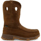 Twisted X Men's CellStretch 11" Comp Toe Metguard Pull On Work Boot - Saddle - MXCNM01 7 / Medium / Brown - Overlook Boots