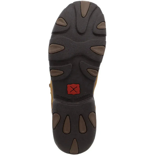 Twisted X Men's Chukka Driving Moc Toe Waterproof Work Shoe - Saddle - MDMW001 - Overlook Boots