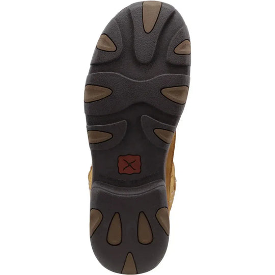 Twisted X Men's 11" Comp Toe Waterproof Pull On Western Work Boot - Saddle - MHKBCW1 - Overlook Boots