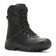 Merrell Tactical Men's Moab 3 Response 8" Side Zip Tactical Waterproof Work Boot - Black - J003913 3.5 / Medium / Black - Overlook Boots