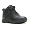 Merrell Tactical Men's Moab 3 Response Mid Tactical Waterproof Work Boot - Black - J003917 3.5 / Medium / Black - Overlook Boots