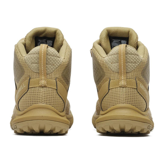 Merrell Tactical Men's Nova 3 Mid Tactical Waterproof Work Boot - Dark Coyote - J005051 - Overlook Boots