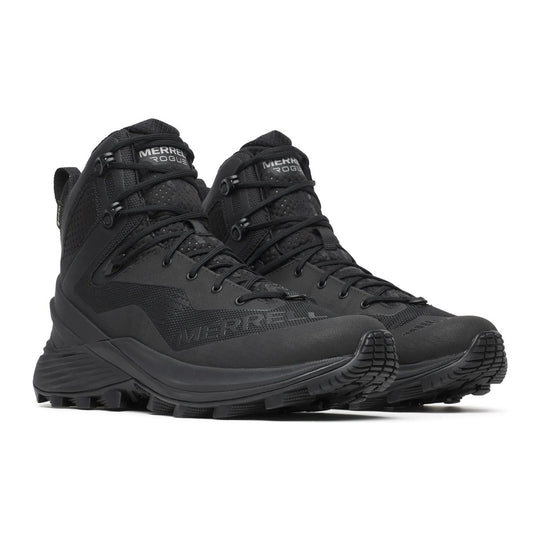 Merrell Tactical Men's Rogue Tactical GORE-TEX Waterproof Work Boot - Black - J005251 3.5 / Medium / Black - Overlook Boots