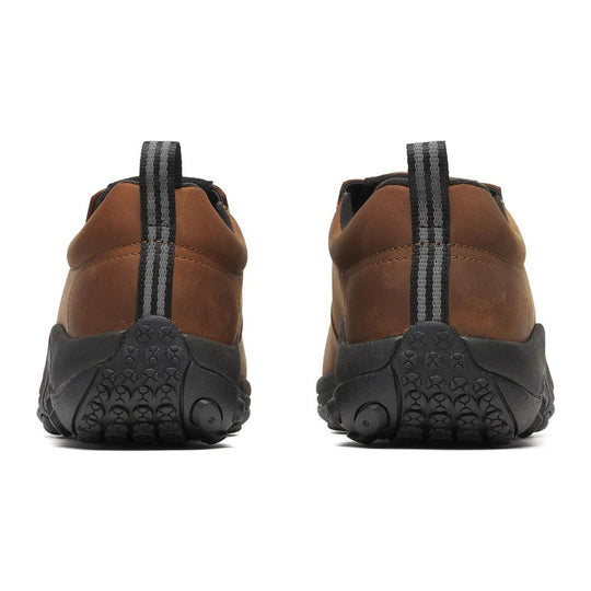 Merrell Work Women's Jungle Moc Leather Hi-Vis Carbon Fiber Toe Waterproof Work Shoe - Brown - J007820 - Overlook Boots