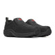 Merrell Work Men's Jungle Moc Leather Hi-Vis Carbon Fiber Toe Waterproof Static Dissipative Work Shoe - Black - J008007 7 / Medium / Black - Overlook Boots