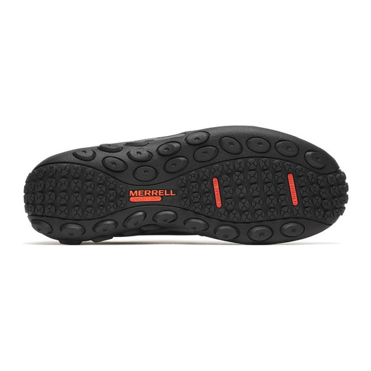 Merrell Work Men's Jungle Moc Leather Hi-Vis Carbon Fiber Toe Waterproof Static Dissipative Work Shoe - Black - J008007 - Overlook Boots