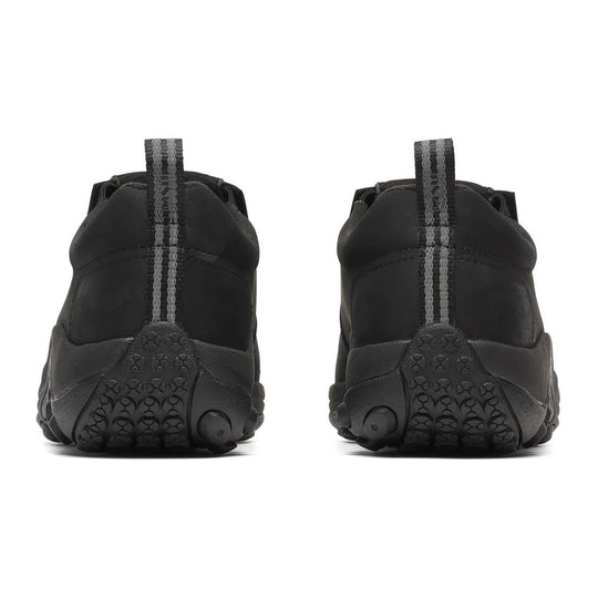 Merrell Work Men's Jungle Moc Leather Hi-Vis Carbon Fiber Toe Waterproof Static Dissipative Wide Work Shoe - Black - J008007W - Overlook Boots