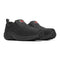 Merrell Work Men's Jungle Moc Leather Hi-Vis Carbon Fiber Toe Waterproof Static Dissipative Wide Work Shoe - Black - J008007W 7 / Wide / Black - Overlook Boots