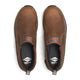 Merrell Work Men's Jungle Moc Leather Hi-Vis Carbon Fiber Toe Waterproof Static Dissipative Work Shoe - Brown - J008037 - Overlook Boots