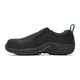 Merrell Work Men's Jungle Moc Leather Composite Toe Waterproof Slip Resistant Wide Work Shoe - Black - J099317W - Overlook Boots