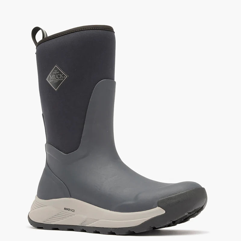 Muck Men's Outmax 12" Waterproof Neoprene Tall Boot - Black - MOX12M00 7 / Black - Overlook Boots